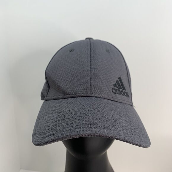 Adidas A-Flex Hat Cap Size Adult S-M‎ Small / Medium Gray & Black Areoready - Picture 1 of 6
